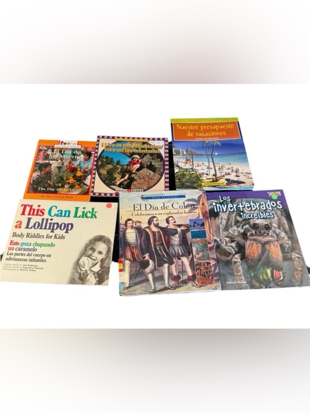 El Libros Para Ninos -Conjunto de 6- Spanish Reading Books Elementary